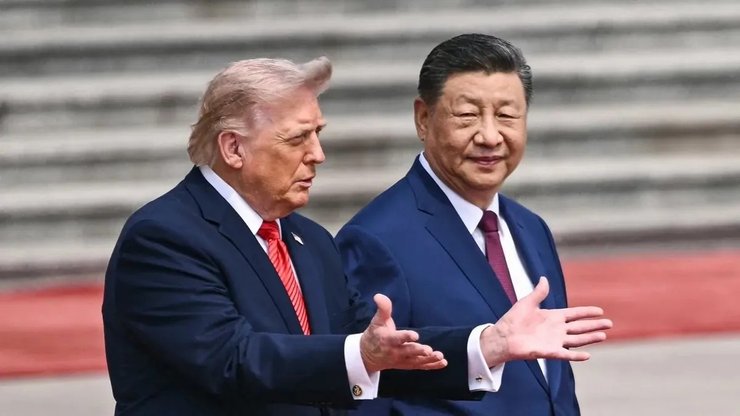 Дональд Трамп и Си Цзиньпин